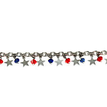 Stainless Steel USA Patriotic Bracelet