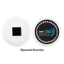 custom BMW Dallas Marathon acrylic magnet
