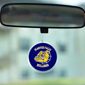 custom olmsted falls bulldogs acrylic photo rearview mirror accessory