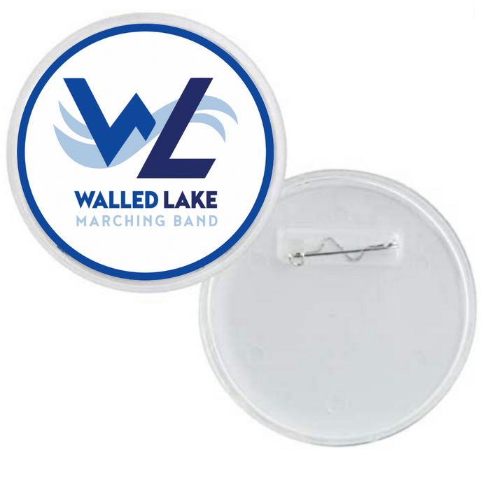 personalized walled lake marching band acrylic photo buttons