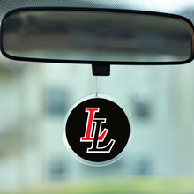 Personalized Lovejoy Leopards acrylic photo rearview mirror accessory