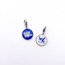 custom stainless steel walled lake western marching band zipper pulls