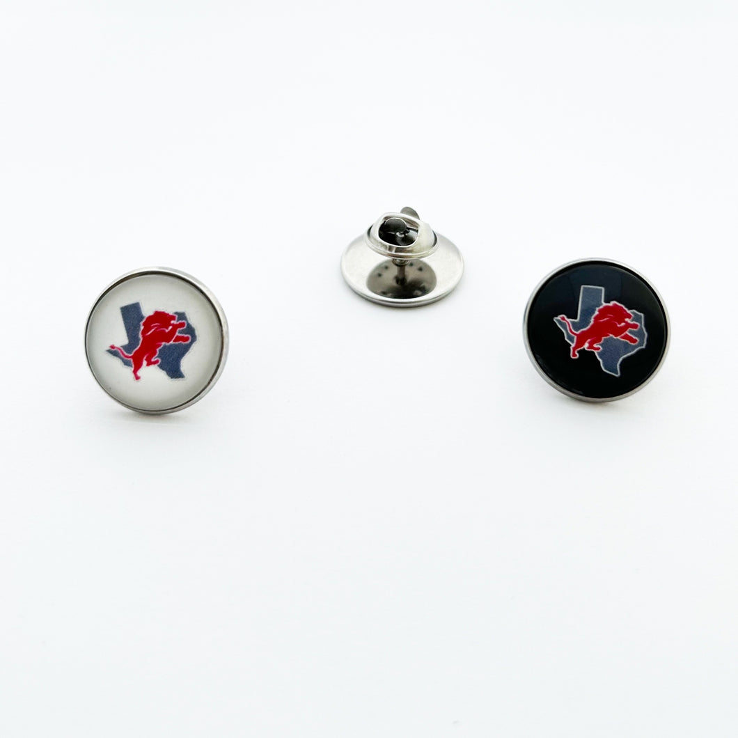 custom Ponder high school stainless steel lapel pins