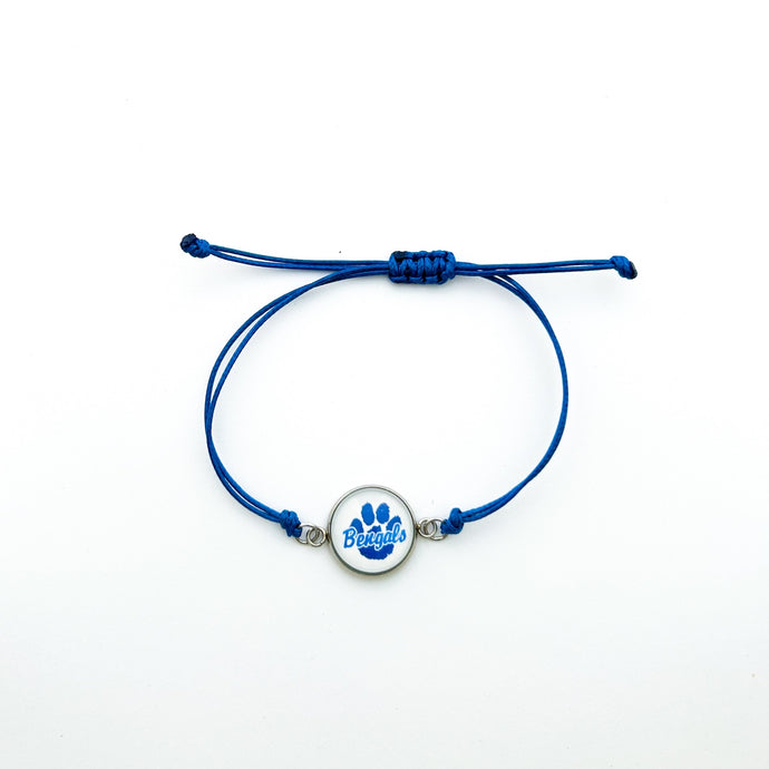 custom Blaine Bengals adjustable cord bracelet 