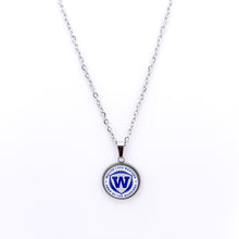 custom stainless steel walled lake western warriors  necklace