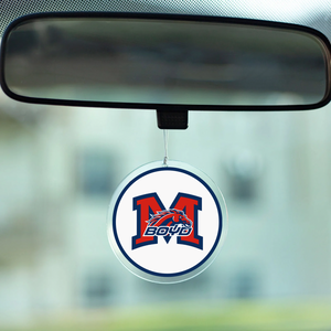 Personalized McKinney Boyd acrylic photo disc rear view mirror accessory