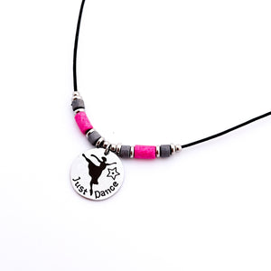 Leather Cord Dance Necklace