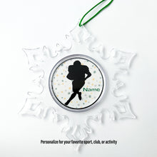 Personalized Lebanon Trail Snowflake Ornament