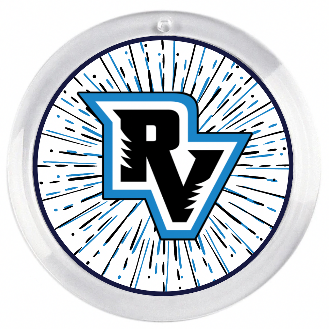 custom acrylic River Valley high school photo disc accessory