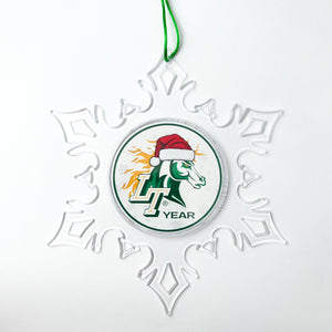 Personalized Lebanon Trail Snowflake Ornament