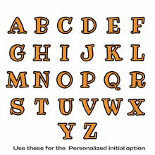 gold and black capital letters of the alphabet in ribeye font