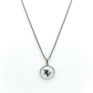 custom River Valley Panthers stainless steel pendant necklace