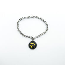 custom Painesville Riverside Beavers stainless steel charm bracelet