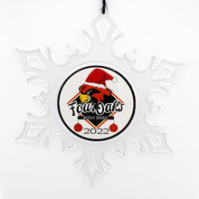 Custom Personalized Snowflake Christmas Ornament