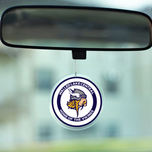 Personalized Walled Lake Central vikings acrylic photo rearview mirror accessory charm
