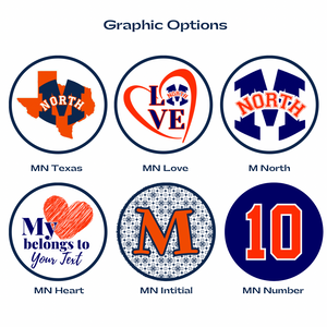 various mckinney north high school logos and graphics