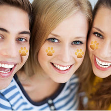 Paw Print Temporary Tattoos