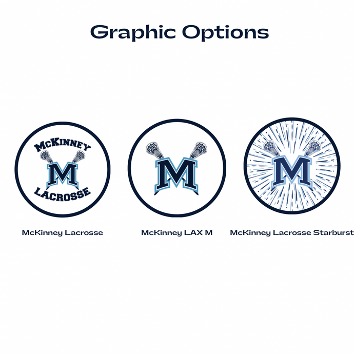 various McKinney lacrosse logos and graphics