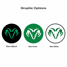 various Berkner Ram logos in black green and white