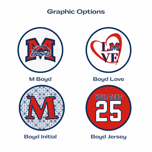 Personalized McKinney Boyd Acrylic Photo Magnets
