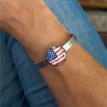 USA Patriotic Cuff Bracelet
