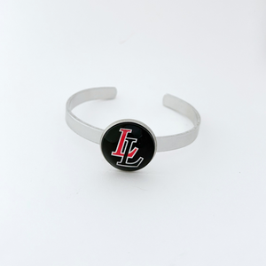 Lovejoy Leopards aluminum cuff bracelet