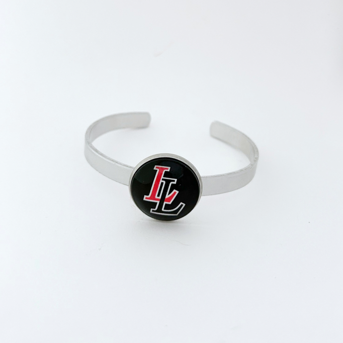 Lovejoy Leopards aluminum cuff bracelet