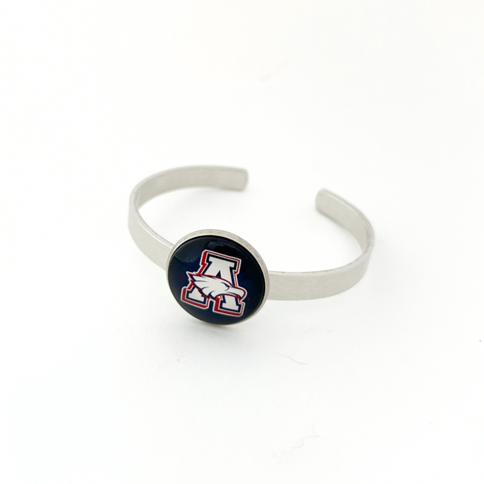 Allen Eagles aluminum cuff bracelet
