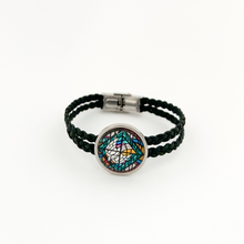 Braided Leather Holy Spirit Bracelet
