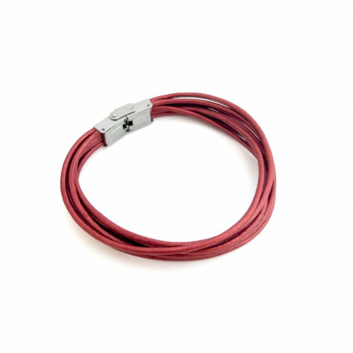 Multi Strand Leather Bracelet