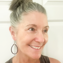 Braided Leather Hoop Earrings