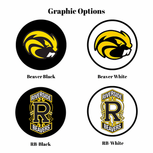 Painesville Riverside high school beavers logo