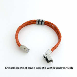 Triple Leather Rope Bracelet