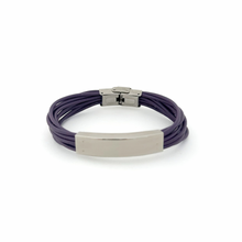 Multi Strand Leather Cord Bracelet