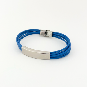 Multi Strand Leather Cord Bracelet