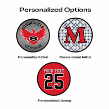 Three customizable Sonoraville high school graphics with personalized options on a white background