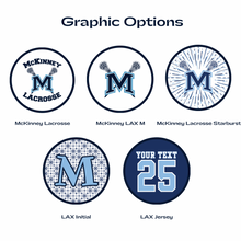 Personalized McKinney Lacrosse Acrylic Photo Disc Ornament