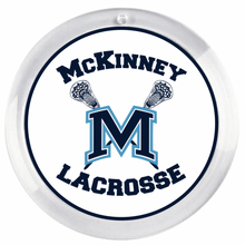 Personalized McKinney Lacrosse Acrylic Photo Disc Ornament