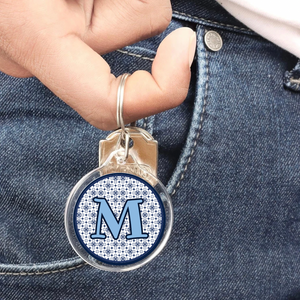Personalized McKinney Lacrosse Acrylic Photo Keychain and Bag Charm