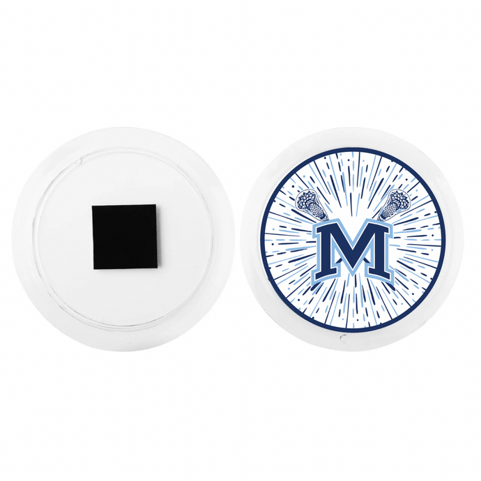 Personalized McKinney Lacrosse Acrylic Photo Magnets