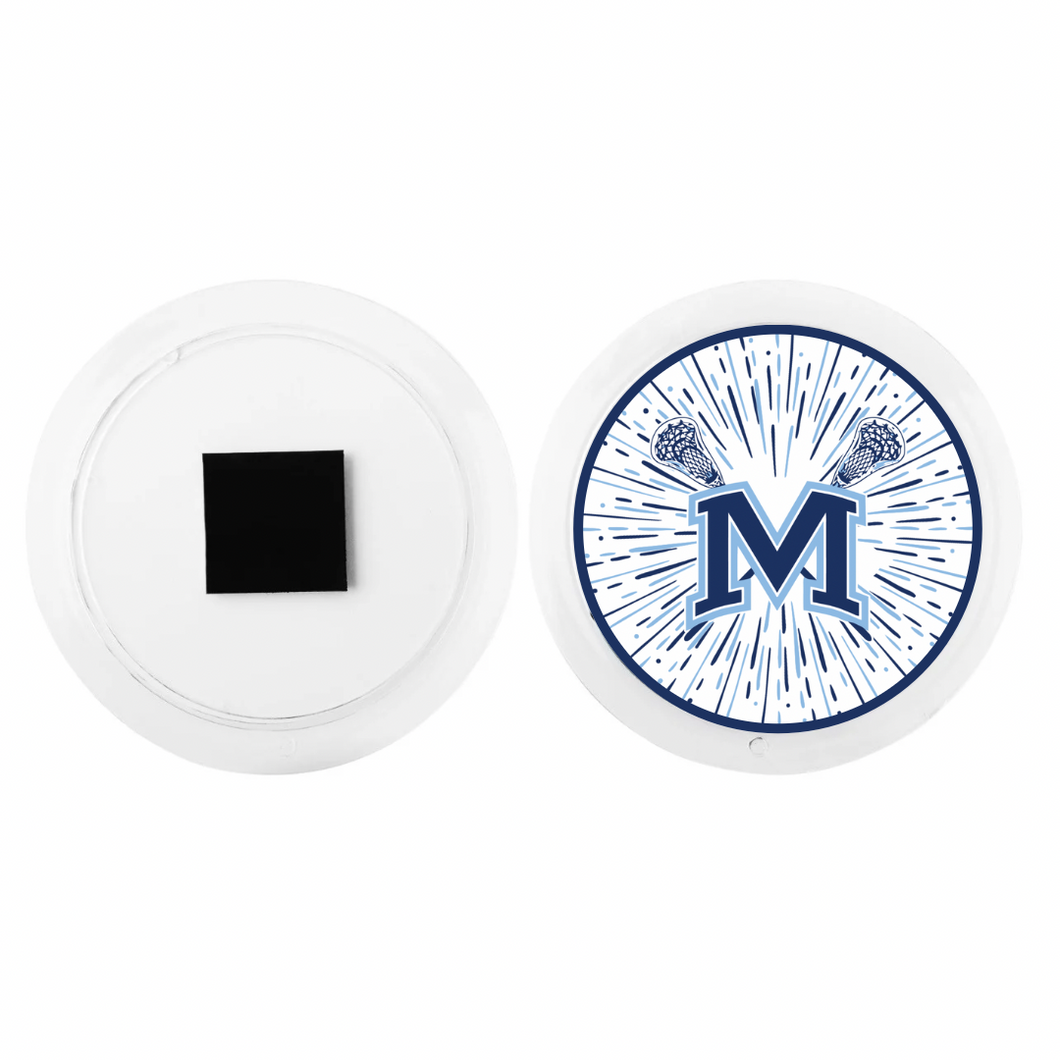 Personalized McKinney Lacrosse Acrylic Photo Magnets