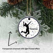 Personalized Plano East Panthers Snowflake Ornament