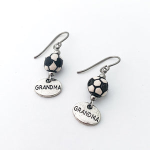Soccer Grandma Earrings