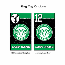 Berkner Rams Personalized Bag Tag