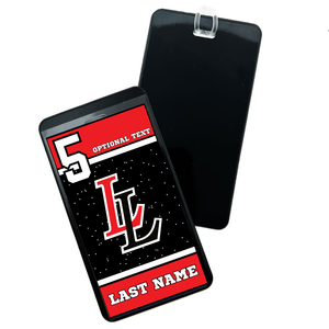 Lovejoy Leopards Personalized Bag Tag