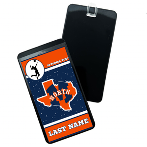 Personalized McKinney North High School Bag Tag