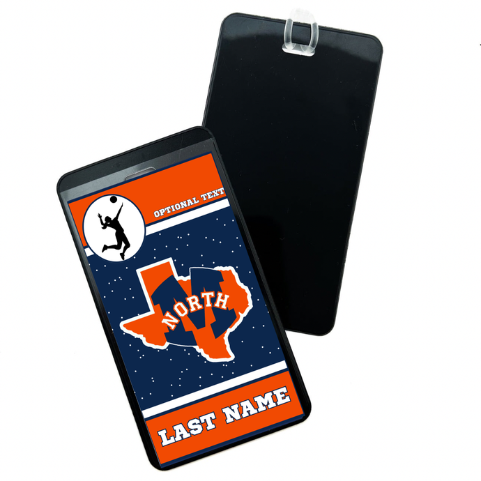 Personalized McKinney North High School Bag Tag
