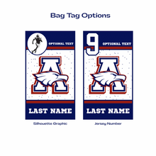 Allen Eagles Personalized Bag Tag