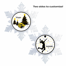 Personalized Riverside Beavers Snowflake Ornament