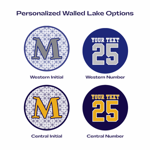 Personalized Walled Lake Acrylic Photo Magnets